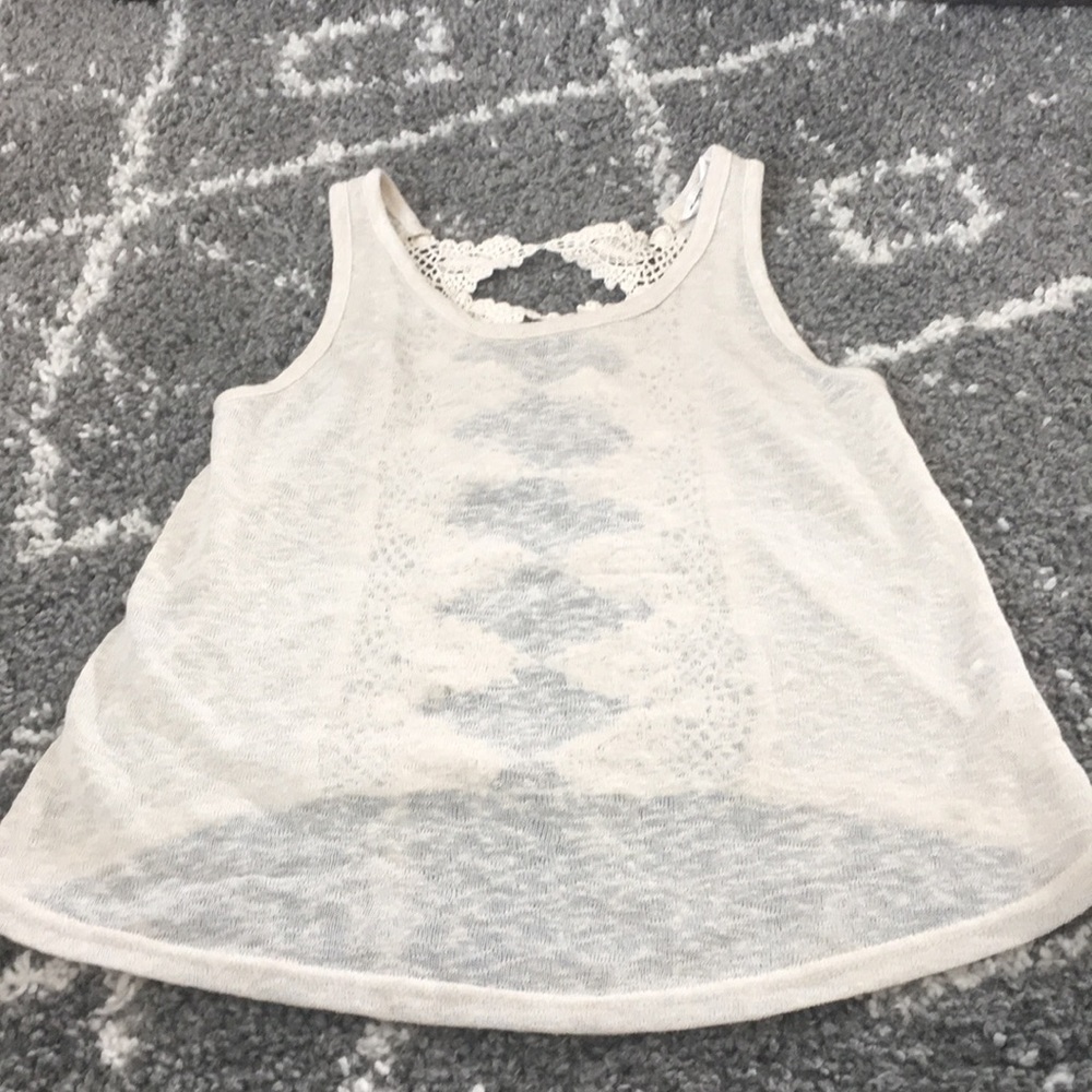 Blue notes tank top